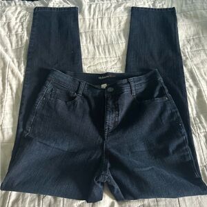 Style & Co Tummy Control Dark Wash jeans. Size 10 Slim leg